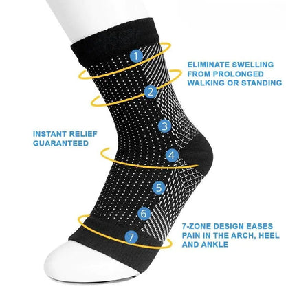 SUCCORO™ Neuropathy Compression Socks: Reducing Swollen Ankles and Feet